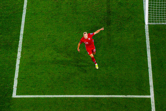 Erling Braut Haaland of Norway celebrates