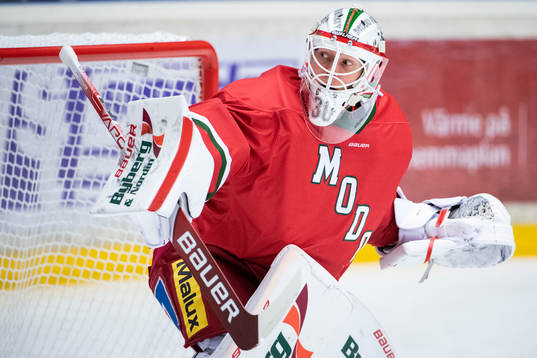 Modos målvakt Isak Wallin
