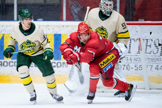 Björklövens Félix Girard och Modos Max Tjernström