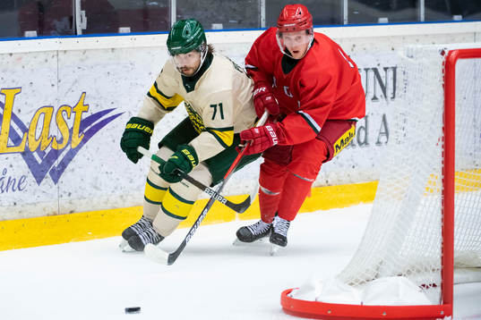 Björklövens Gustav Possler och Modos Kevin Arvidsson
