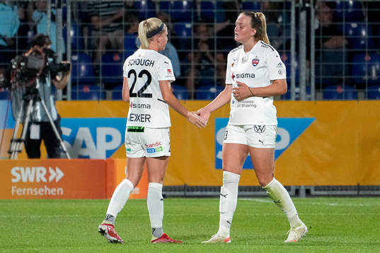 Olivia Schough and  Stefanie Antonia Sanders of Rosengård