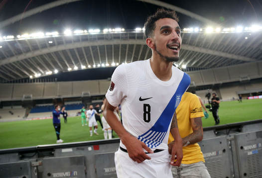 Jose Zeca of Greece celebrate