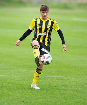 IFK Hässleholms  Max Nilsson i matchen i division 2 mellan