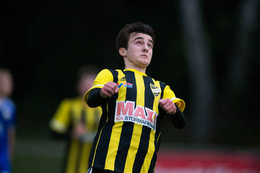 IFK Hässleholms  Armin Culum i matchen i division 2 mellan