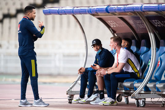 Martin Olsson, Robin Quaison and Emil Krafth of Sweden