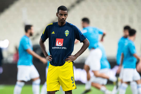 Alexander Isak of Sweden