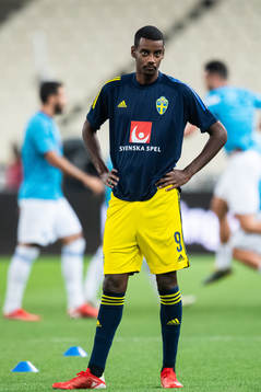 Alexander Isak of Sweden