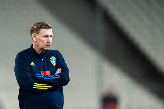 Assistant coach Peter Wettergren of Sweden