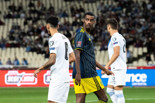 Alexander Isak of Sweden