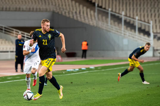 Dejan Kulusevski of Sweden