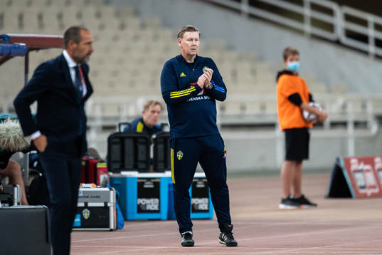 Assistant coach Peter Wettergren of Sweden