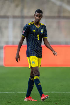 Alexander Isak of Sweden