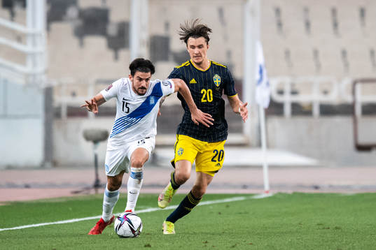 Thanasis Androutsos of Greece and Kristoffer Olsson of