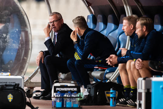 Head coach Janne Andersson of Sweden
