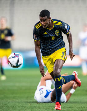 Alexander Isak of Sweden