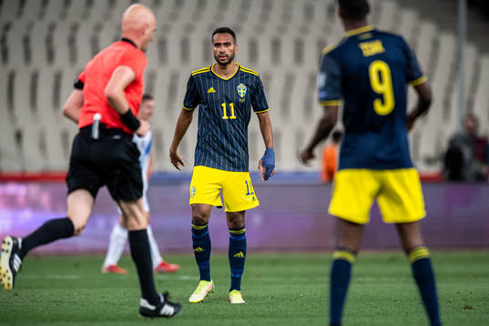 Isaac Kiese-Thelin of Sweden