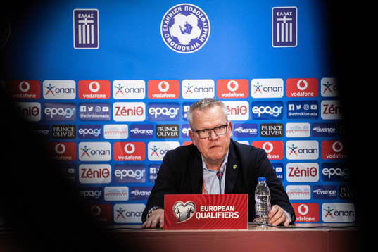 Head coach Janne Andersson of Sweden