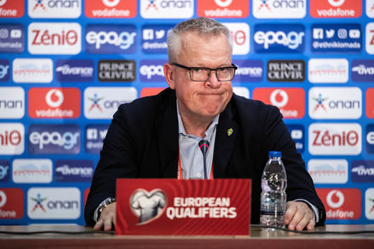 Head coach Janne Andersson of Sweden