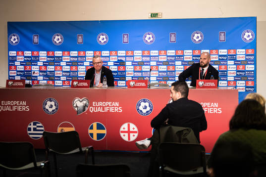 Head coach Janne Andersson of Sweden