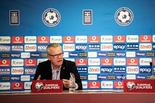 Head coach Janne Andersson of Sweden