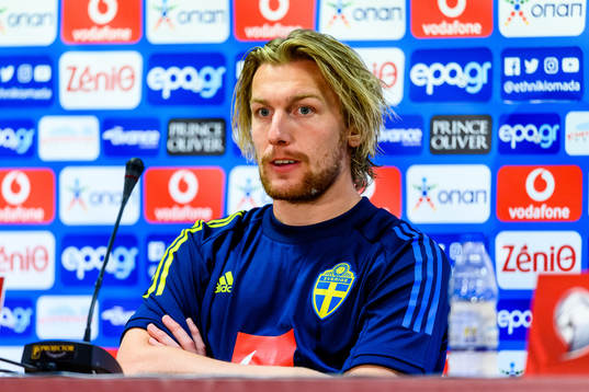 Emil Forsberg of Sweden