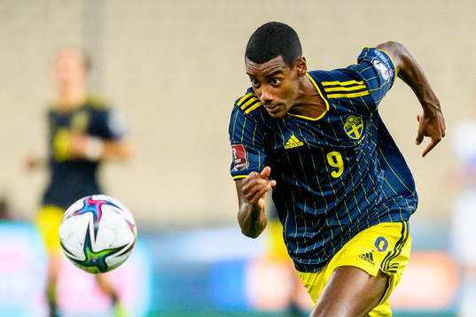 Alexander Isak of Sweden