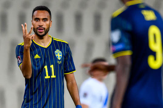 Isaac Kiese-Thelin of Sweden