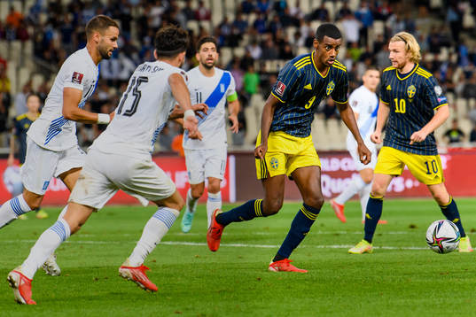 Alexander Isak of Sweden