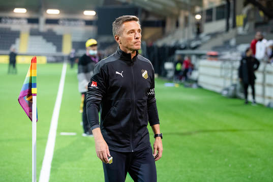 Head coach Mats Gren of Häcken