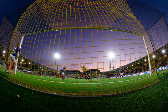 Stina Blackstenius (not pictured) of Häcken scores 2-0