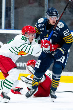 Moras Lukas Wernblom och Sundsvalls Casper Sjödin