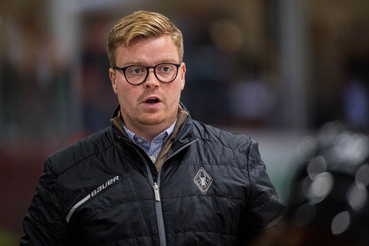 Karlskronas tränare Eric Karlsson