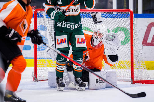 Karlskronas målvakt Mika Järvinen