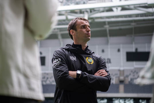 Hammarbys tränare Milos Milojevic