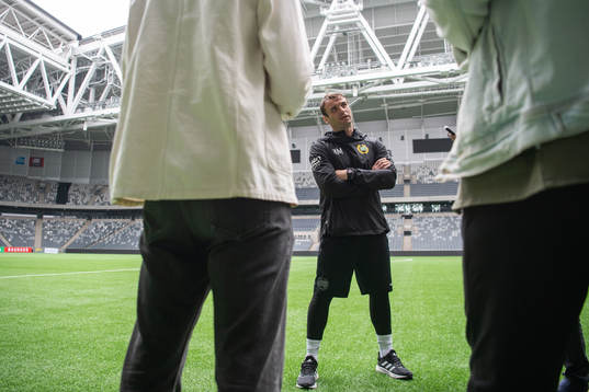 Hammarbys tränare Milos Milojevic