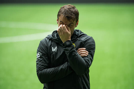 Hammarbys tränare Milos Milojevic
