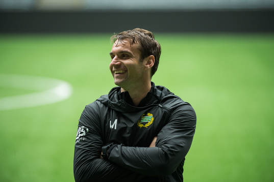Hammarbys tränare Milos Milojevic