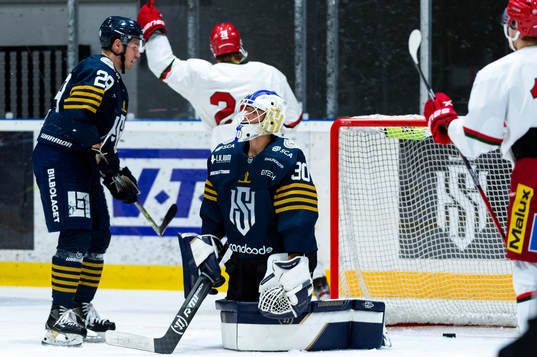 Sundsvalls målvakt Christof Von burg släpper in 2-1