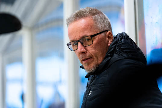Björklövens tränare Hans Wallson