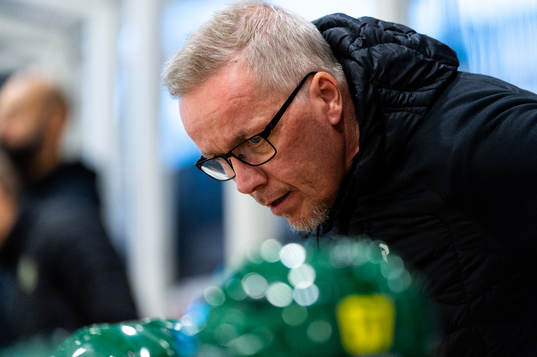 Björklövens tränare Hans Wallson
