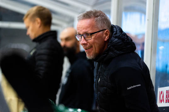 Björklövens tränare Hans Wallson