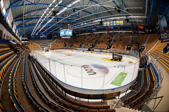 Kinnarps Arena interiör i pausen