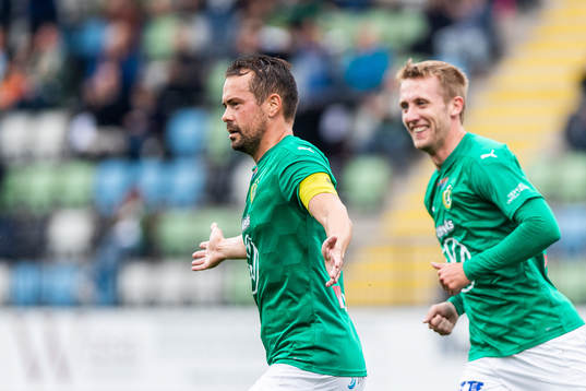 Jönköpings Fredric Fendrich jublar