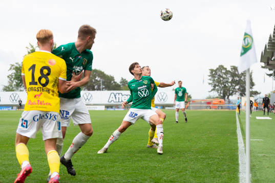 Falkenbergs Anton Wede och Jönköpings Robin Book