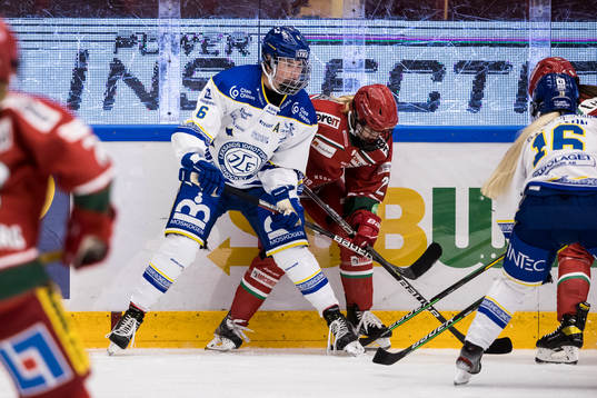 Leksands Gracen Hirschey och Modos Ebba Hedquist