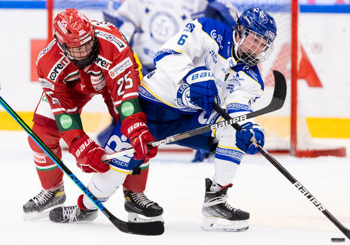 MODOs Maja Grundström och Leksands Gracen Hirschy