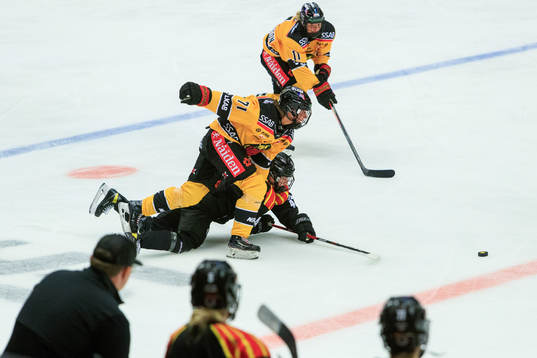 Luleås Anna Kjellbin och Brynäs Denisa Krizova, i