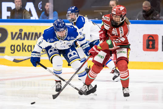 Leksands Gracen Hirschey och Modos Jaysee Magwood