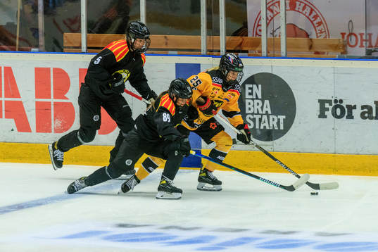 Brynäs Ebba Strandberg, Brynäs Stella Lindell och Luleås