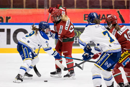 Leksands Malou Berggren och Modos Ebba Hedquist